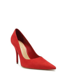 Красные женские туфли на каблуке Arezzo