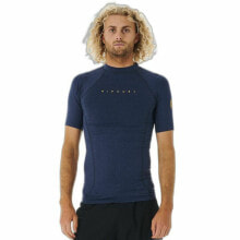 Bathing T-shirt Rip Curl Dawn Patrol Perf Dark blue Men