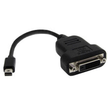 StarTech.com MDP2DVIS видео кабель адаптер 0,12 m Mini DisplayPort DVI-D Черный