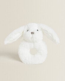 Children’s rabbit soft toy rattle