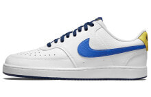 Nike Court Vision 1 Hyper Royal 休闲 轻便 低帮 板鞋 男款 白蓝色 / Кроссовки Nike Court Vision 1 Hyper Royal DM1187-102