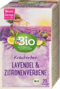 Kräutertee Lavendel & Zitronenverbene (20 Beutel), 40 g