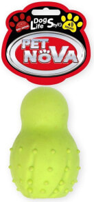 Игрушка для собак Pet Nova TPR Snowman Yellow 9.5cm