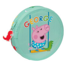 SAFTA Round Filled 18 Units George Pencil Case