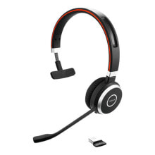 Jabra Evolve 65 Гарнитура Проводной и беспроводной Оголовье Calls/Music Микро-USB Bluetooth Черный 6593-833-309