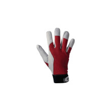 Leipold+Döhle Handschuhe Griffy Größe 8 rot/naturfarben EN 388 PSA-Kategorie II