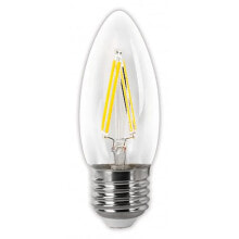 MATEL Candle filament led bulb C37 E27 warm clear 4W