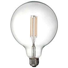 EDM LED Filament Globe Bulb E27 125 mm 6W 800 Lumens 3200K