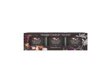 Освежители воздуха и ароматы для дома set of votive candles in Black Coconut glass 3 x 37 g