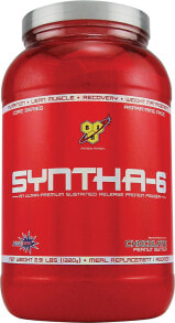 Сывороточный протеин BSN Syntha-6 Protein Powder Протеиновый порошок со вкусом шоколадного арахисового масла  1,32 кг