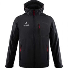 Мужские спортивные куртки Мужская спортивная куртка софтшелл черная Alpinus Stenshuvud черный BR43371