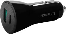 Mobiparts MP-122527 зарядное устройство для мобильных устройств Универсальная Черный Прикуриватель Быстрая зарядка Авто