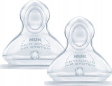 Соски для детских бутылочек NUK Nuk First Choice + smoczek silikonowy na butelkę 6-18m 2 szt. Nuk