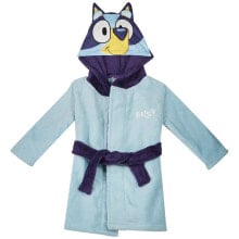 CERDA GROUP Fleece Bluey Bathrobe