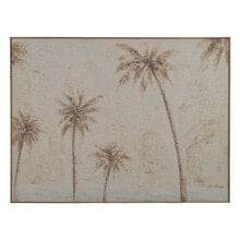 Canvas Beige Palms Palm tree 80 x 3,3 x 60 cm