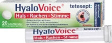 Lutschtabletten HyaloVoice Hals Rachen Stimme 20 St, 20 g