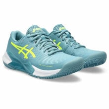 Женские теннисные туфли Asics Gel-Challenger 14 Clay Светло Синий