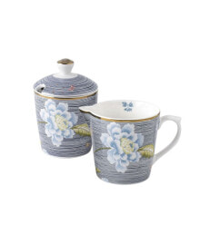 Laura Ashley heritage Collectables Milk Jug and Sugar Bowl in Gift Box, Set of 2