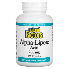 Natural Factors, Alpha-Lipoic Acid, 400 mg, 60 Capsules