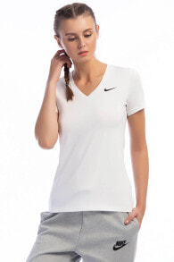 Kadın T-shirt - W Nk Top Ss Vctv - 889557-100