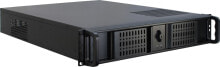 Комплектующие для телекоммуникационных шкафов и стоек Inter-Tech IPC 2U-2098-SL Cтойка Черный 88887127