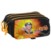 SAFTA Naruto Big Triple Pencil Case