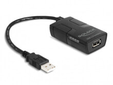 Delock Isolator USB 2.0 Typ-A Stecker zu Buchse mit 5 kV Isolation für