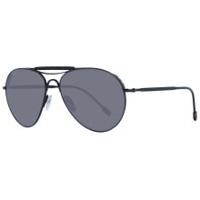 Купить мужские солнцезащитные очки Zegna Couture: Zegna Couture Sonnenbrille ZC0020 57 02A Titan