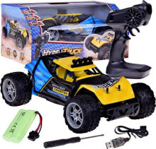 Jokomisiada Autko r/c Zestaw auto zdalnie sterowane HYPER TRUCK OFF-ROAD na pilota RC0641 ZO