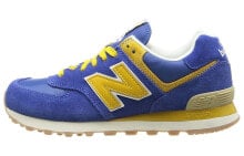 New Balance 574系列 复古低帮跑步鞋 男女同款 湖蓝色 / Кроссовки New Balance 574 ML574VBY