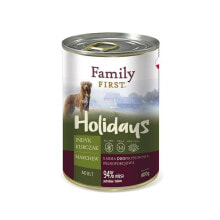 Wet food Family First FF-19014 Chicken Turkey Carrot 400 g