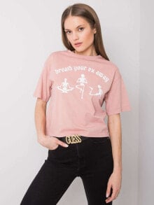 Женские футболки Футболка-157-TS-0086.60P-тёмно-розовый