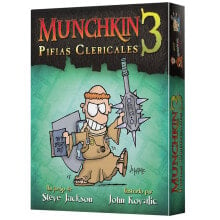 Настольные игры для компании eDGE STUDIO Munchkin 3: Pifias Clericales Card Game