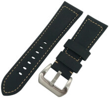 Ремешки и браслеты для мужских часов leather strap for Samsung Galaxy Watch - 22ерный 22 мм