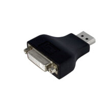 StarTech.com DP2DVIADAP кабельный разъем/переходник DisplayPort DVI-I Черный