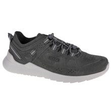 Мужская спортивная обувь для бега Мужские кроссовки повседневные серые кожаные низкие демисезонные Keen Highland M 1025240 shoes
