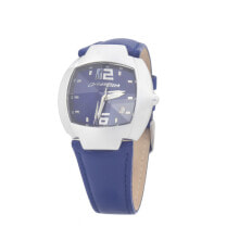 Мужские наручные часы с ремешком Мужские наручные часы с синим кожаным ремешком Chronotech CT7305M-08 ( 41 mm)