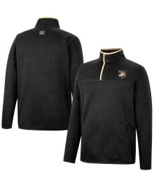 Купить мужские куртки Colosseum: Men's Black Army Black Knights Rebound Quarter-Snap Jacket