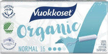 Vuokkoset Vuokkoset, 100% BIO, Tampony Normal, 16 st