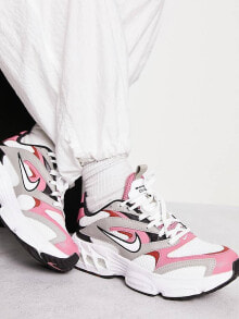 Nike – Zoom Air Fire – Sneaker in Weiß, Stein und Wüstenbeere