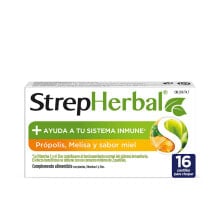 STREPHERBAL honey & propolis 16 u