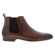 Купить мужские ботинки English Laundry: English Laundry Kipp EL2461B Mens Brown Leather Slip On Chelsea Boots