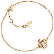 Женские ювелирные браслеты original gold plated bracelet with zircons Angels BRARB
