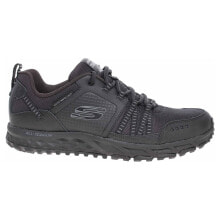 Мужская спортивная обувь для бега мужские кроссовки спортивные для бега черные текстильные низкие Skechers Escape Plan