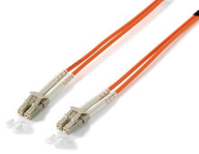 Кабели и разъемы для аудио- и видеотехники equip LC/LС 62.5/125μm 2.0m волоконно-оптический кабель 2 m OM1 Оранжевый 254422