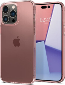 Spigen Crystal Flex, rose crystal - iPhone 14 Pro Max