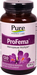 Витаминно-минеральные комплексы Pure Essence Labs ProFema витаминно-минеральный комплекс для женщин переходного возраста 120 таблеток