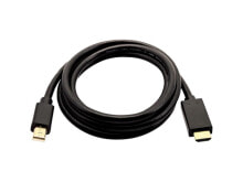 V7 Black Video Cable Mini DisplayPort Male to HDMI Male 2m 6.6ft