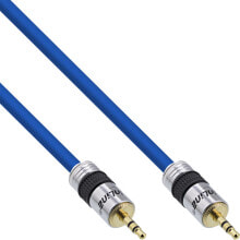 InLine 99950P аудио кабель 10 m 3,5 мм Синий