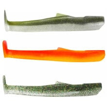 FIIISH Mud Digger Soft Lure Replacement 1.4g 65 mm 4 units